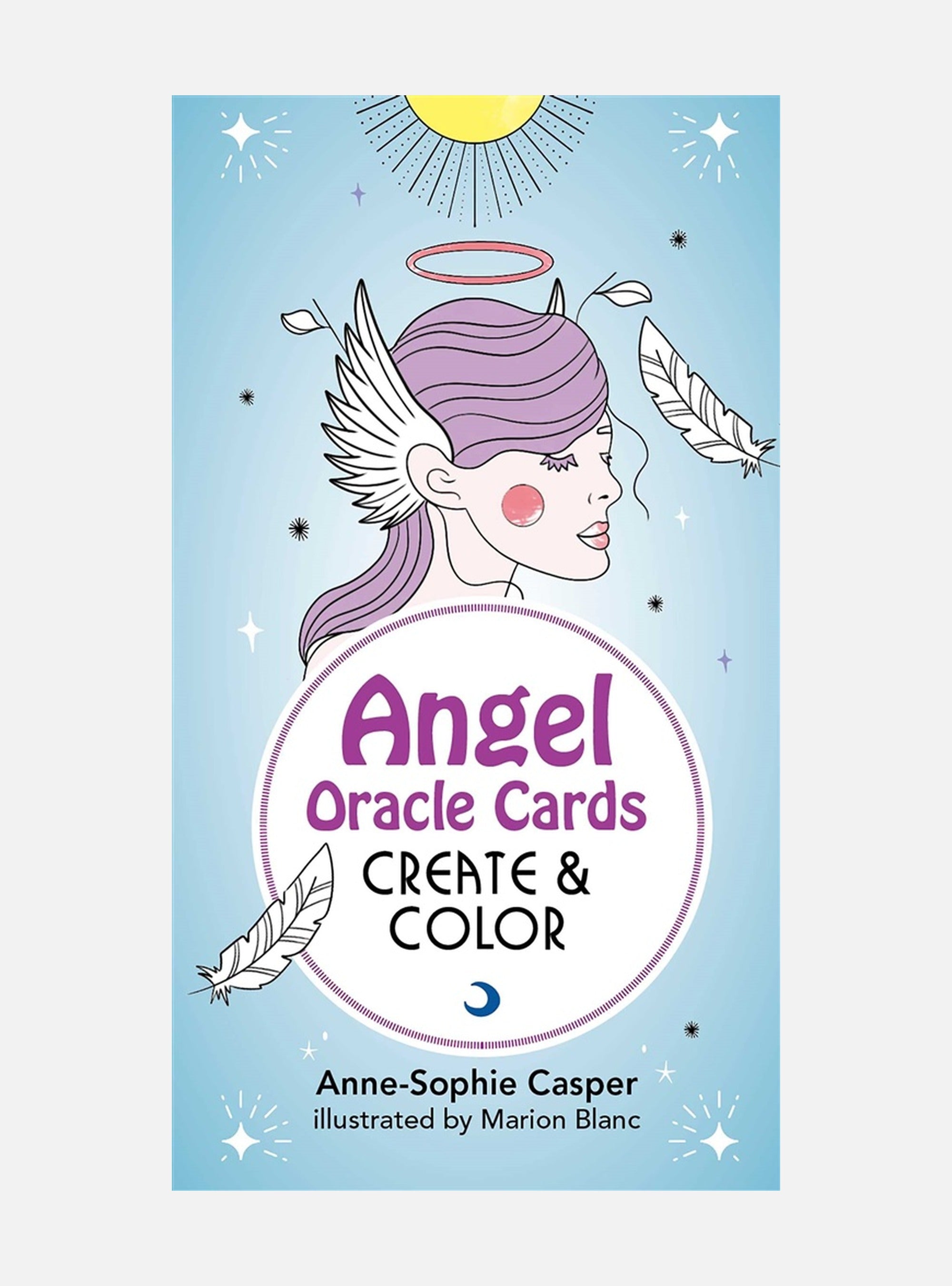 Angel Oracle Cards: Create and Color