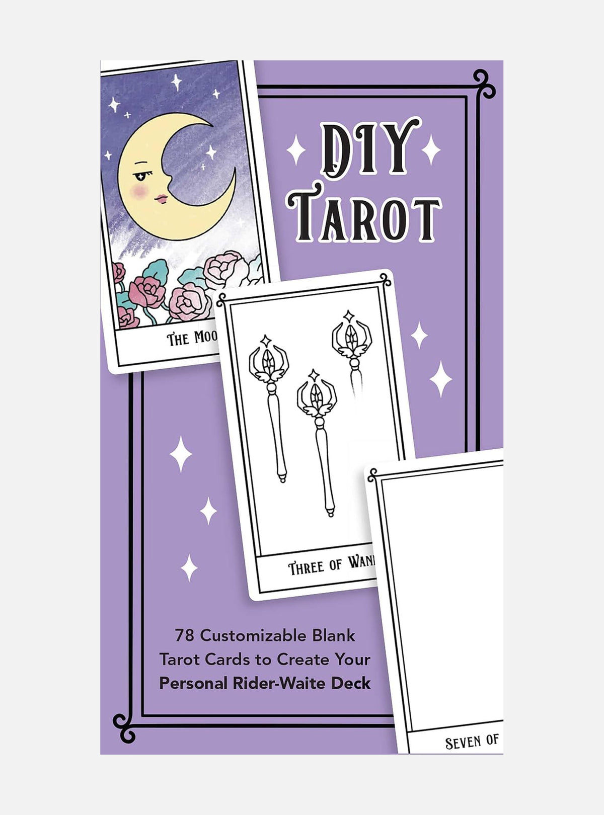 Diy Tarot: 78 Customizable Blank Tarot Cards to Create Your Personal Rider-Waite Deck