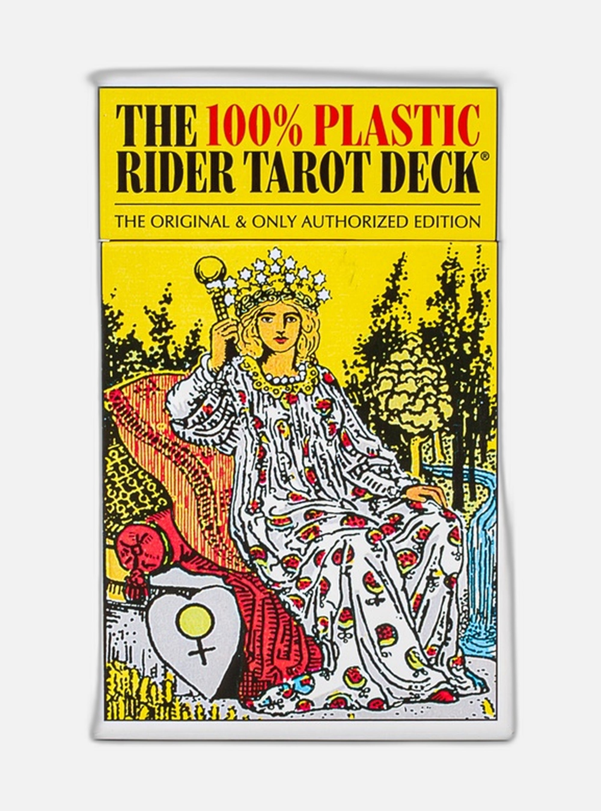 The 100% Plastic Rider Tarot Deck