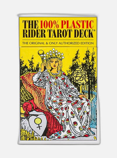 The 100% Plastic Rider Tarot Deck