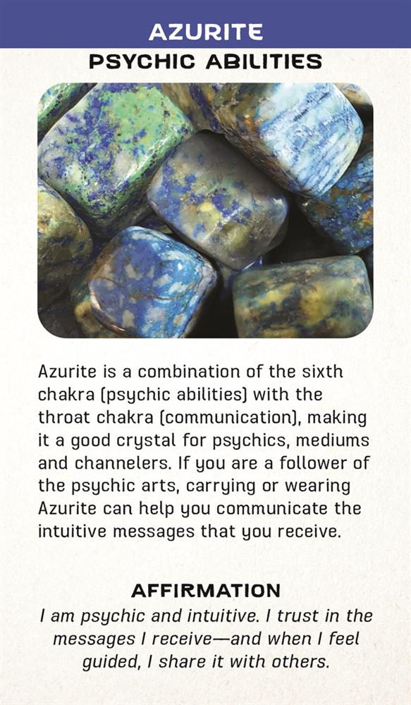 Crystal Message Cards