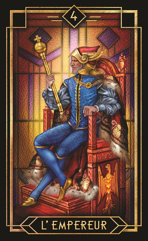 Tarot Decoratif Deck and Book Set