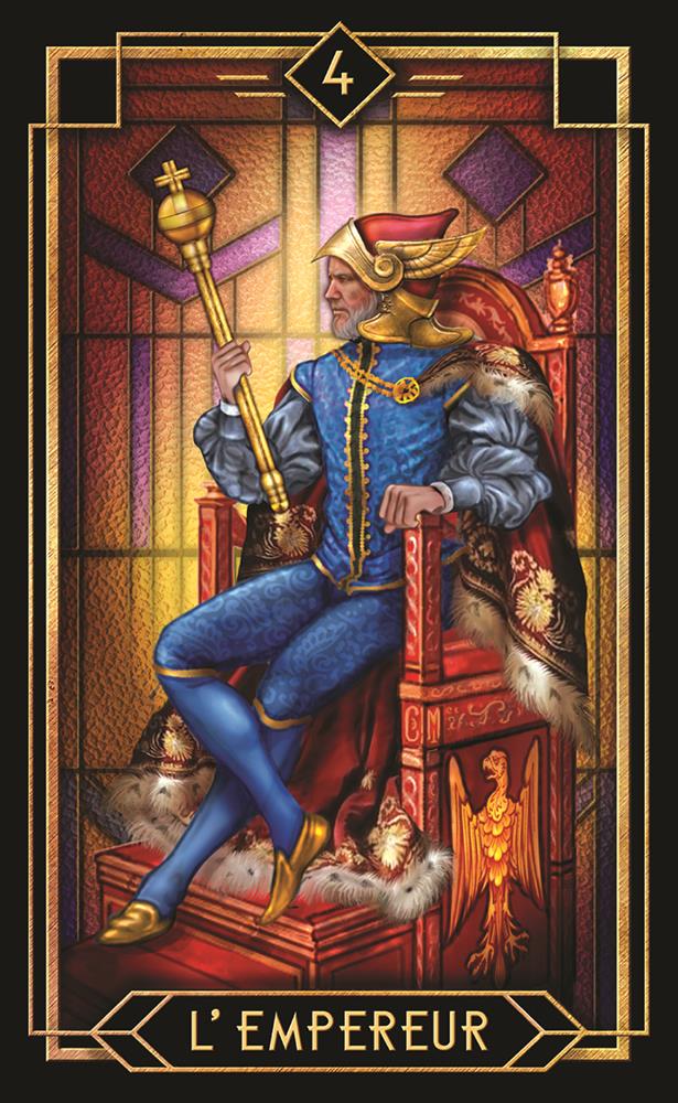 Tarot Decoratif Deck and Book Set