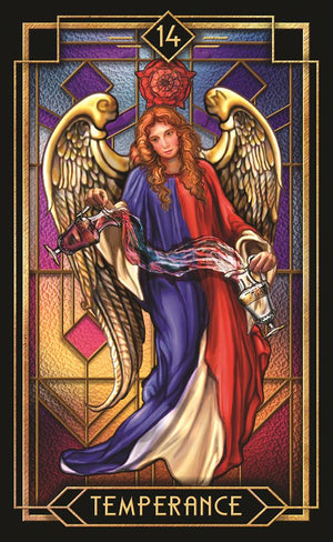 Tarot Decoratif Deck and Book Set
