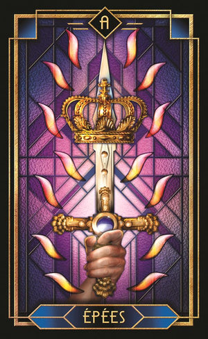Tarot Decoratif Deck and Book Set