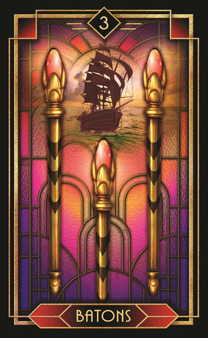 Tarot Decoratif Deck and Book Set