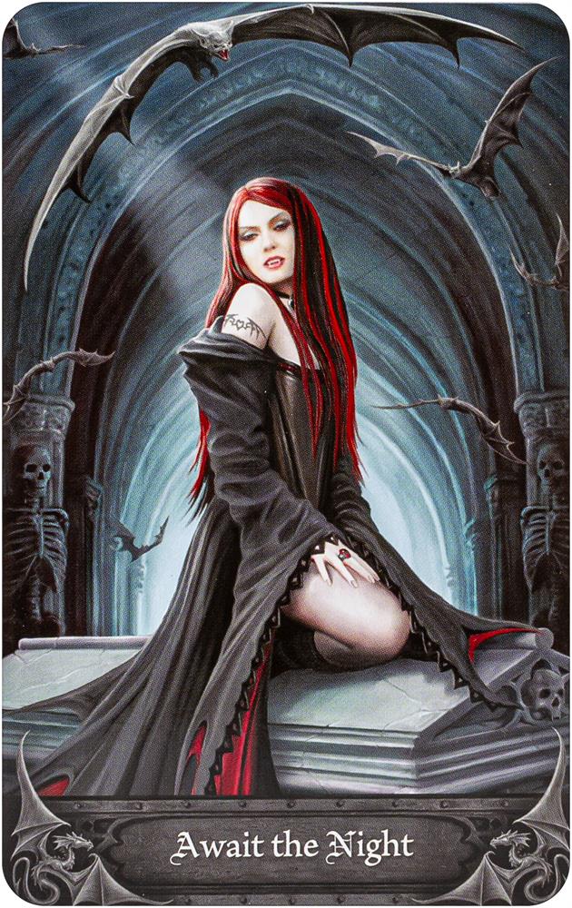 Anne Stokes Gothic Oracle: Deck & Book Set