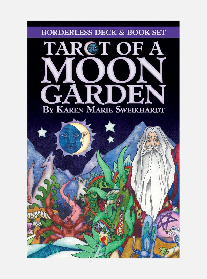 Borderless Tarot Of A Moon Garden Deck & Book Set