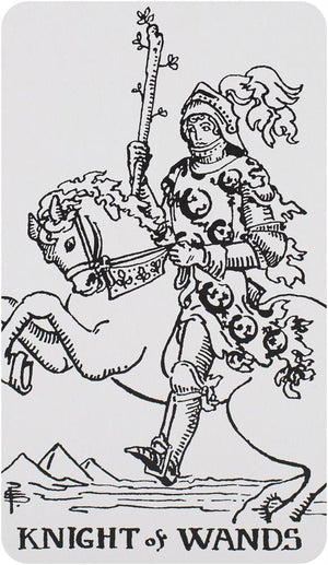 Black & White Rider-Waite Tarot Deck