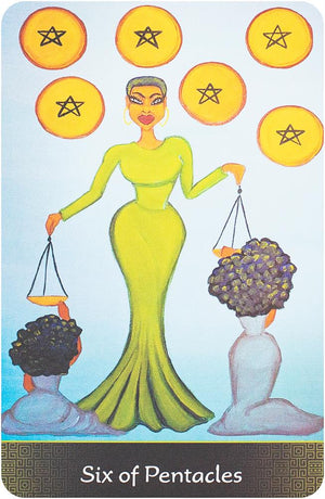 Afro Goddess Tarot Arcanas