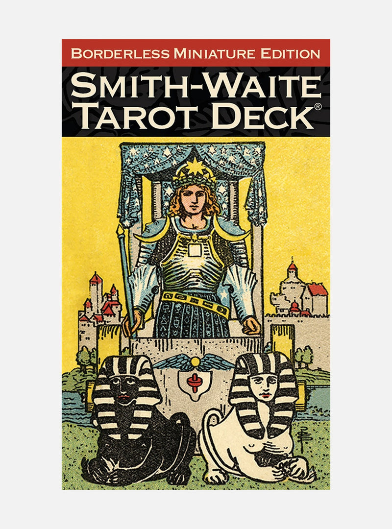 Smith-Waite Tarot Deck Borderless Miniature Edition