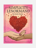 Simplicity Lenormand: Beginner-Friendly 41-card Lenormand Deck with Keywords on Cards, Includes 132-page Guidebook with Clear Meanings and Reading Instructions