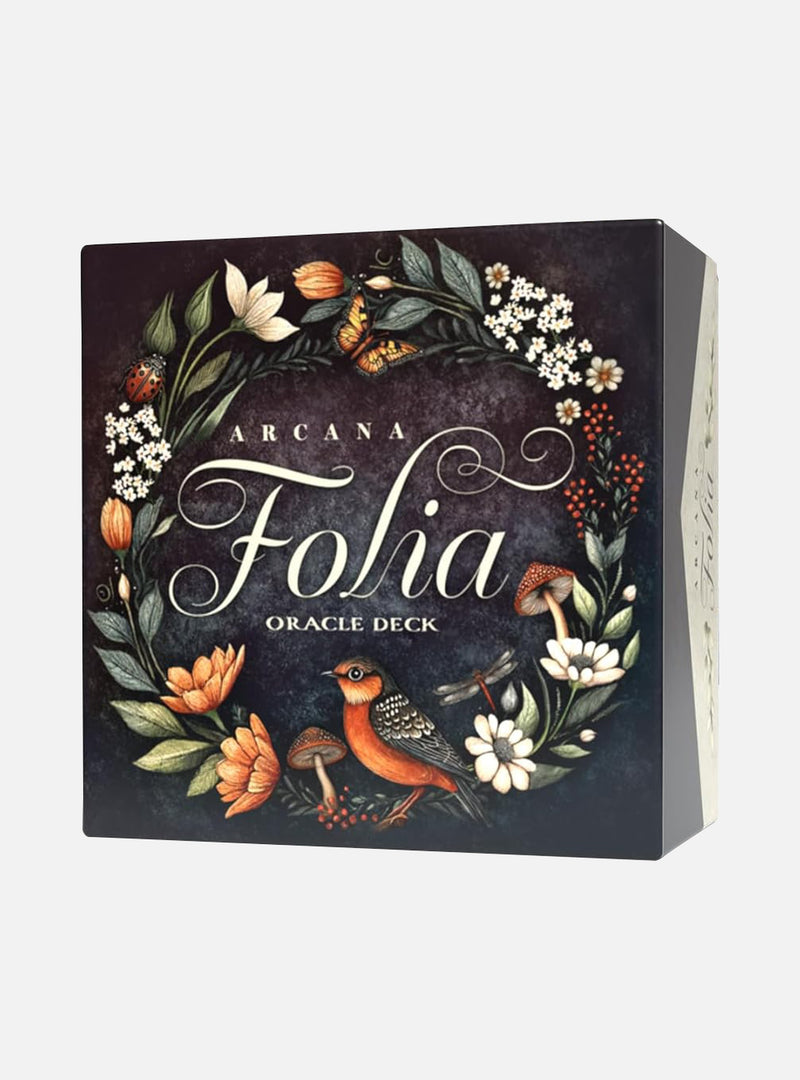 Arcana Folia Oracle Deck: 50-Card Round Deck, Nature-Inspired