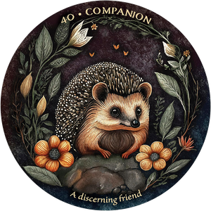 Arcana Folia Oracle Deck: 50-Card Round Deck, Nature-Inspired