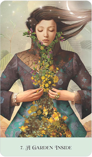 Weeds & Witches Oracle Deck: 50 Cards with Lush Collage-Style Art, Guiding Messages from Witches and Wildflowers, Includes 64-page Richly Illustrated Guidebook