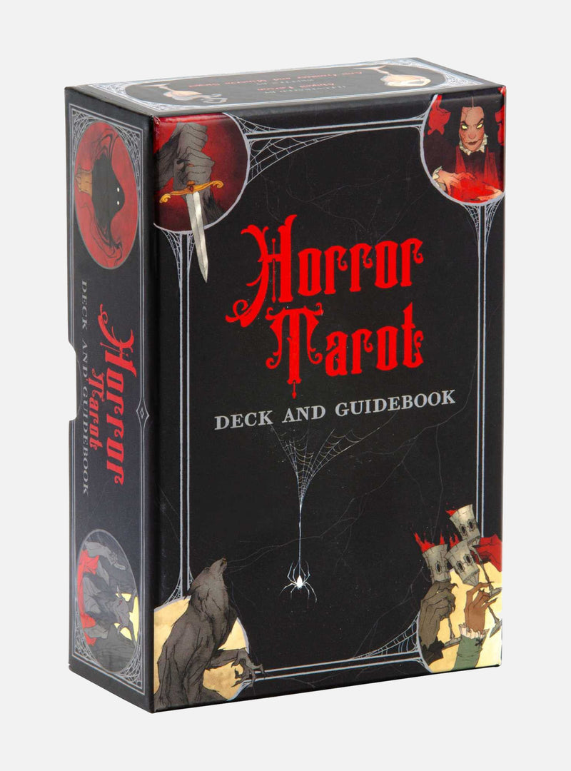Horror Tarot Deck and Guidebook