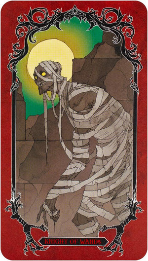 Horror Tiny Tarot Deck and Guidebook