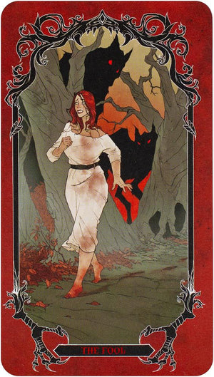 Horror Tiny Tarot Deck and Guidebook