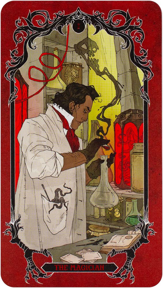 Horror Tarot Deck and Guidebook