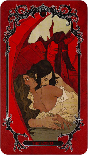 Horror Tiny Tarot Deck and Guidebook