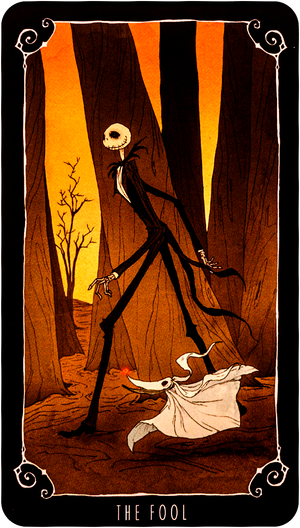 The Nightmare Before Christmas Tarot Deck Gift Set