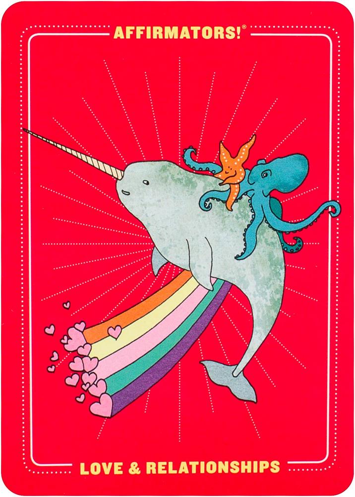 Affirmators! love & romance: 50 affirmation cards to help you help yourself