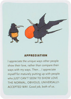 Affirmators! love & romance: 50 affirmation cards to help you help yourself