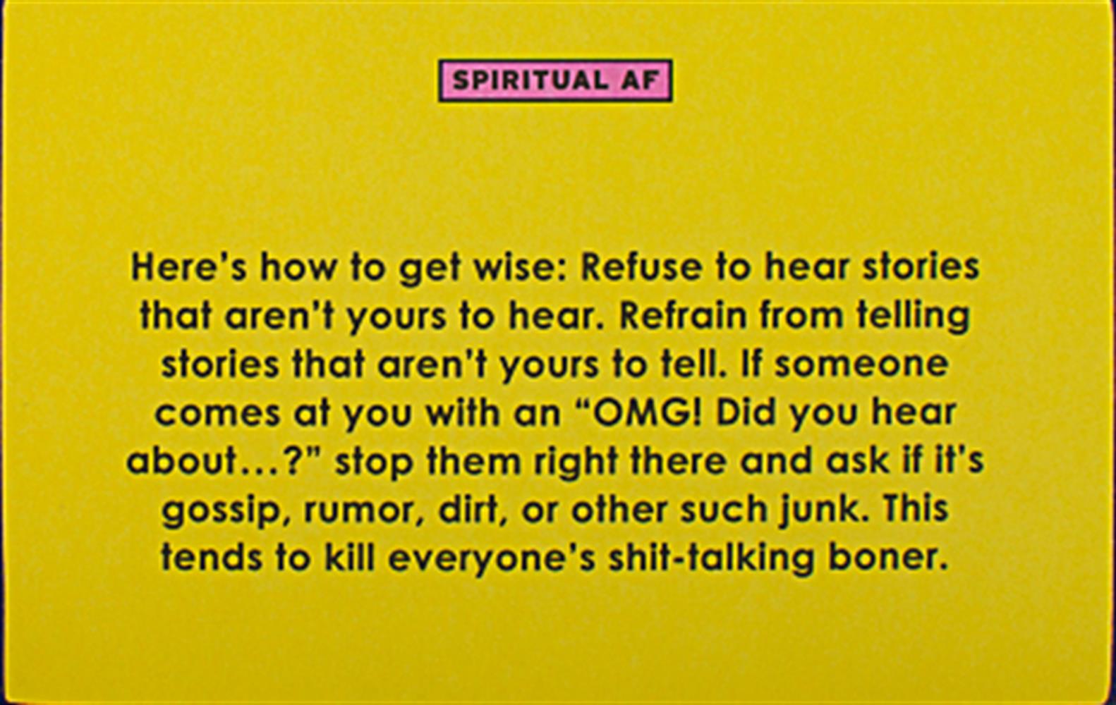 Spiritual AF Deck