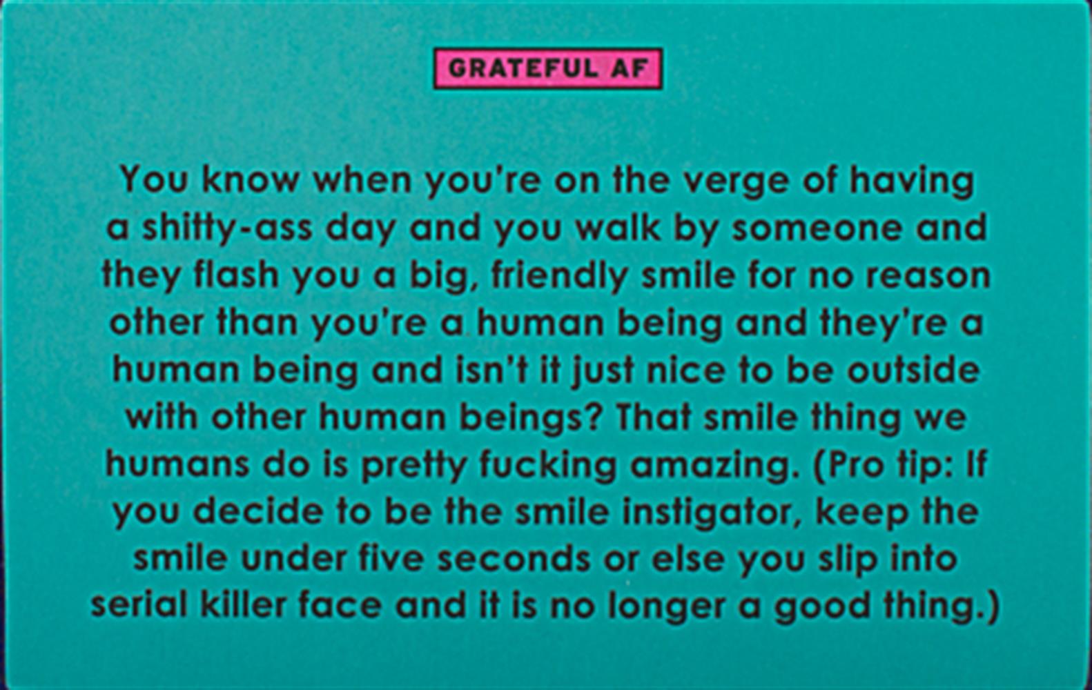 Grateful AF Deck