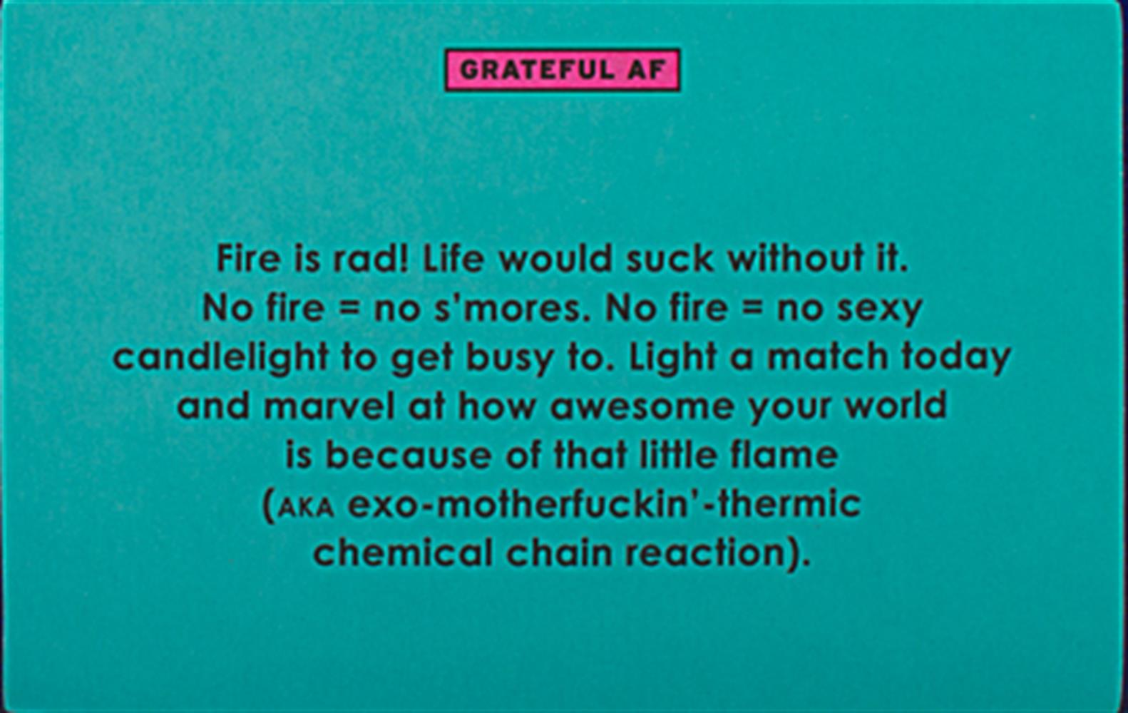 Grateful AF Deck