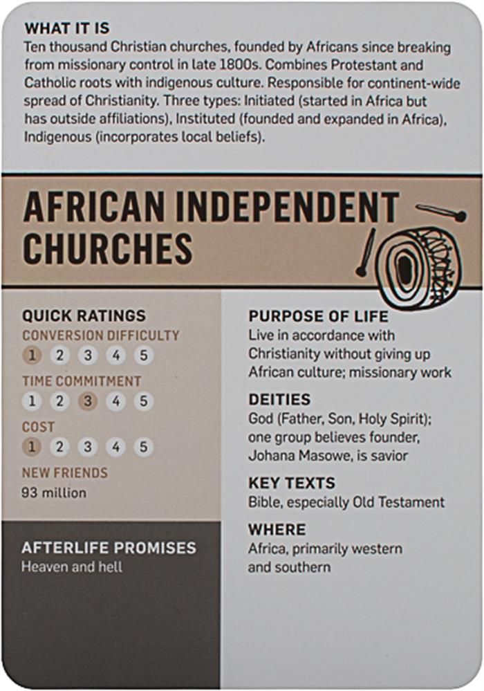 50 Religions that Might Save You Deck