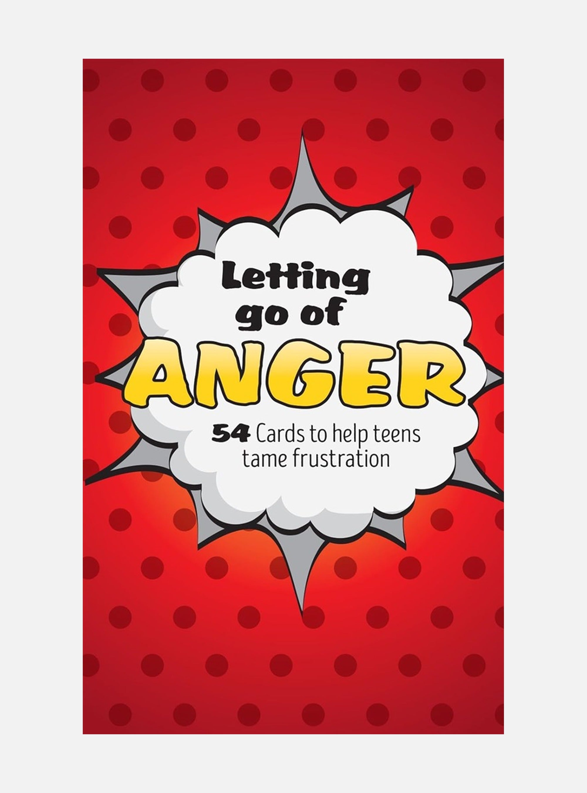 Letting Go of Anger Card Deck: 54 Cards
