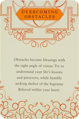 Journey within card deck - practical wisdom for spiritual living