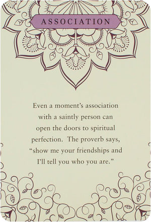 Journey within card deck - practical wisdom for spiritual living
