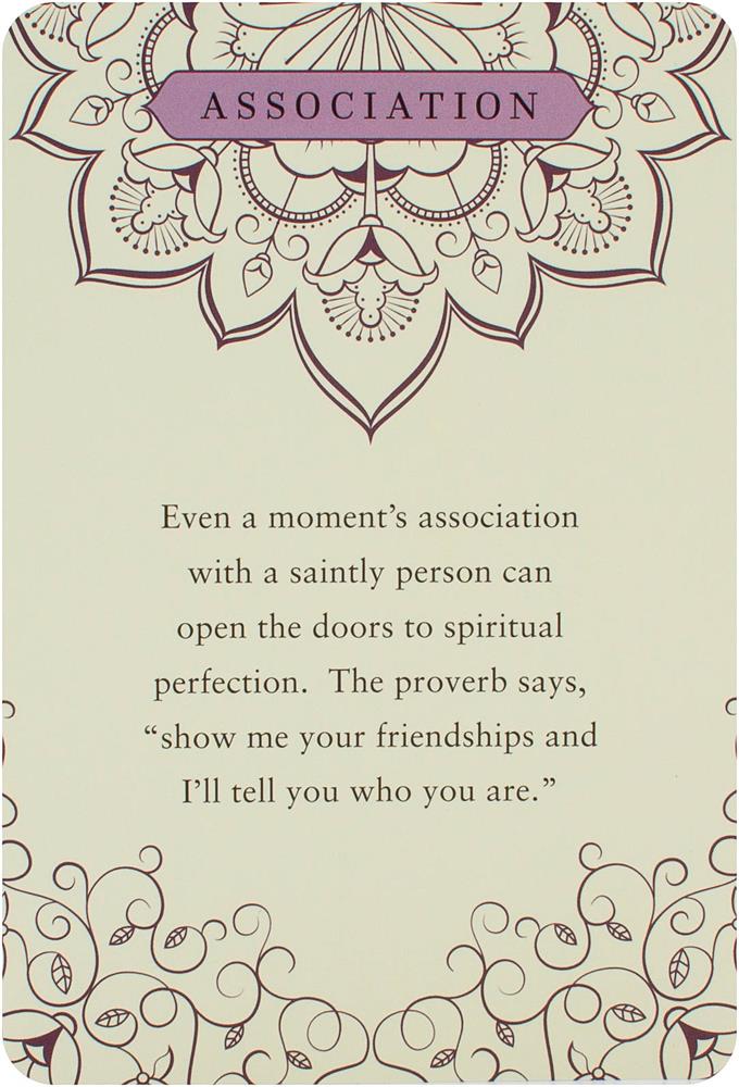 Journey within card deck - practical wisdom for spiritual living