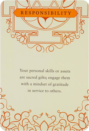 Journey within card deck - practical wisdom for spiritual living