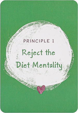 Intuitive Eating Card Deck: 50 Bite-Sized