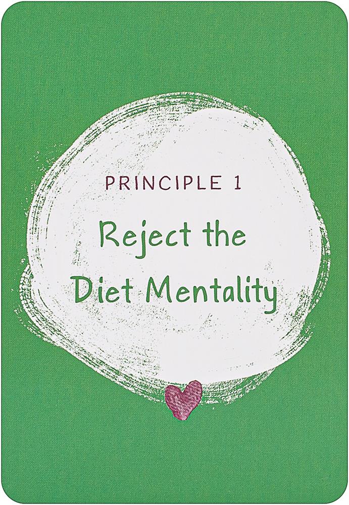 Intuitive Eating Card Deck: 50 Bite-Sized