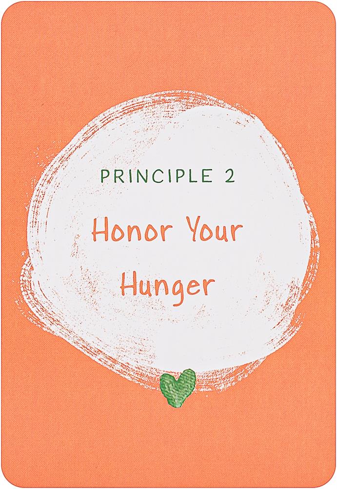 Intuitive Eating Card Deck: 50 Bite-Sized