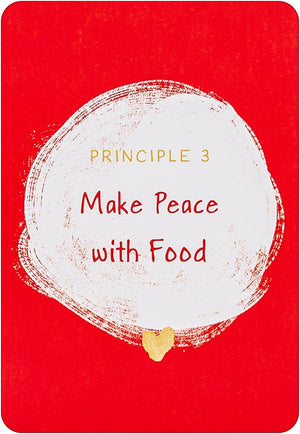 Intuitive Eating Card Deck: 50 Bite-Sized