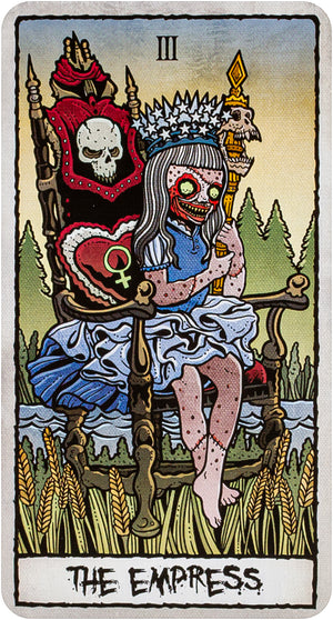 The Beauty of Horror Tarot