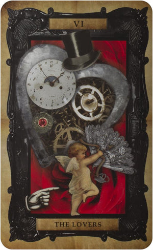 Victorian steampunk tarot - unravel the mysteries of the past, present, and
