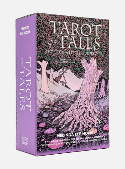 The Tarot of Tales a folk-tale inspired boxed set including a full deck of 78 specially commissioned tarot ca