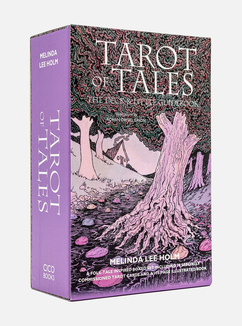 The Tarot of Tales a folk-tale inspired boxed set including a full deck of 78 specially commissioned tarot ca