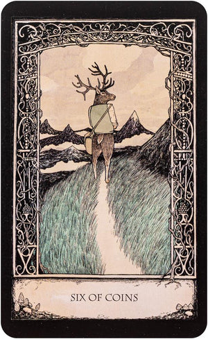 The Tarot of Tales a folk-tale inspired boxed set including a full deck of 78 specially commissioned tarot ca