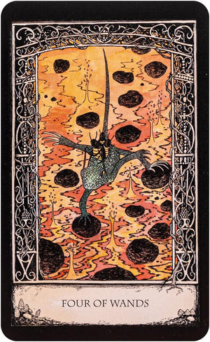 The Tarot of Tales a folk-tale inspired boxed set including a full deck of 78 specially commissioned tarot ca