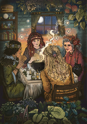 The Witch's Way Home Oracle: A 44-Card Deck and Guidebook