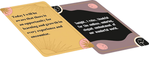The Morning & Evening Affirmation Deck