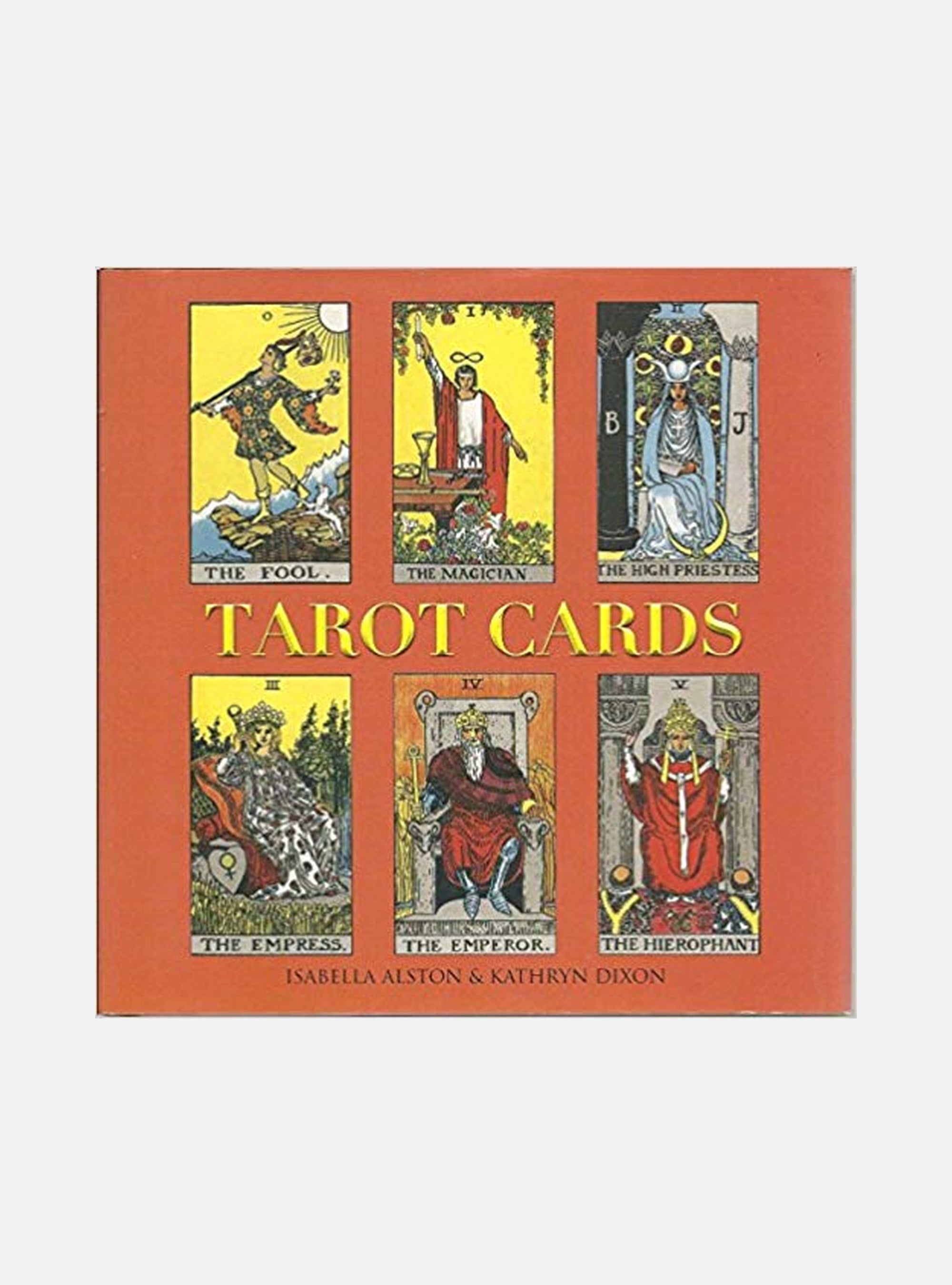 Tarot Cards - Taj Mini Book - Orange