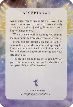 Angels Of Light Cards (54 Cards & Desktop Holder) (2nd Edition)